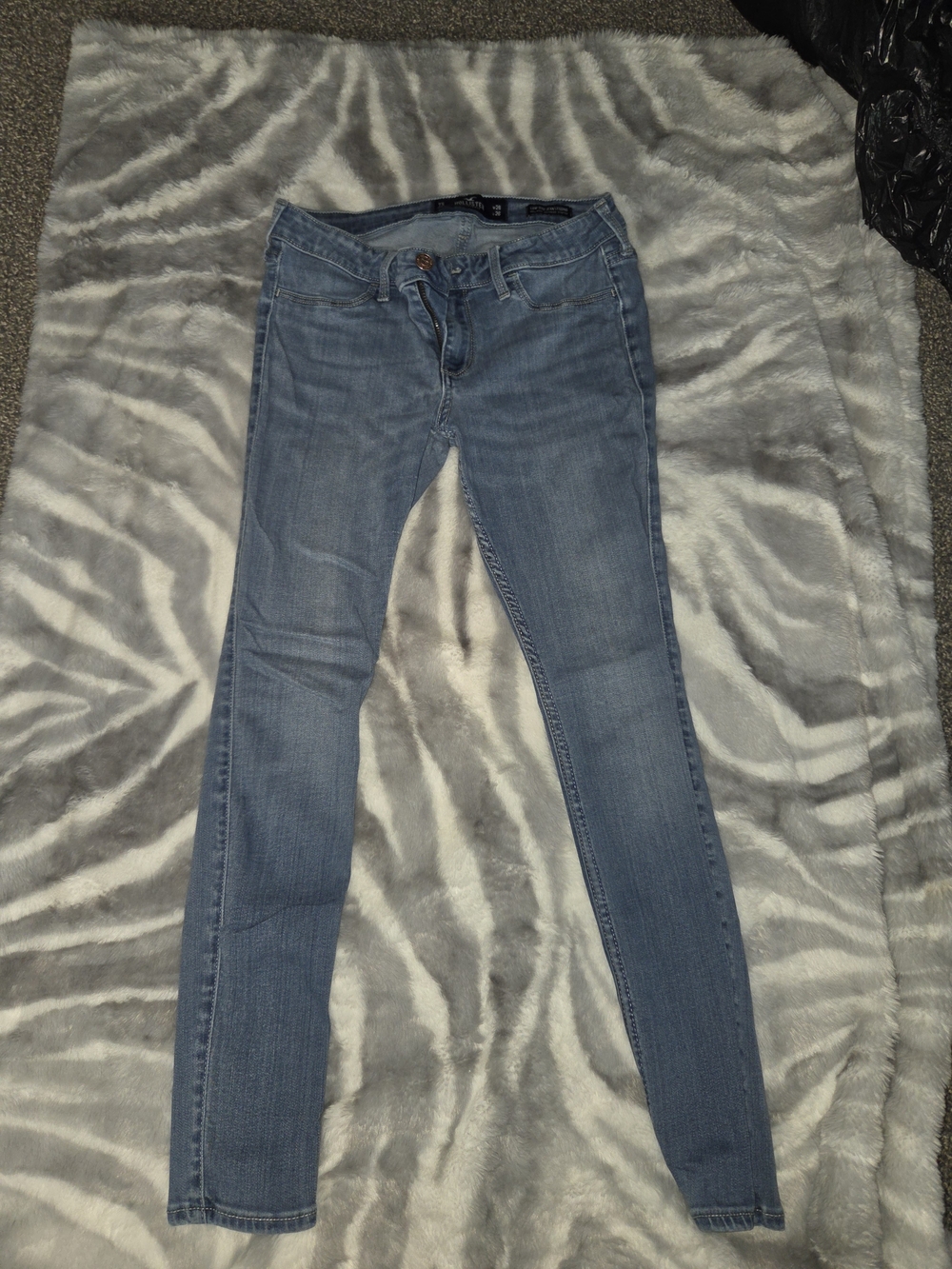 Hollister Light Wash Skinny Jeggings